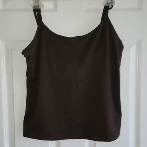 Cami with built-in bra like new condition.
